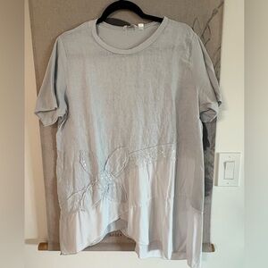 Women’s Short Sleeve Linen Blend made in Italy